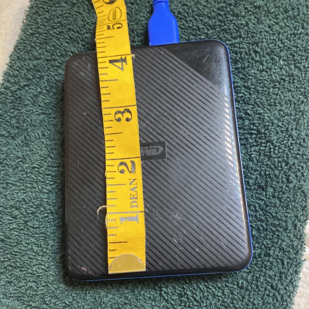 Western Digital portable gaming hard drive - Picture 5 of 5
